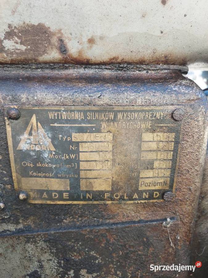 Sprzedam zdrowy silnik S320 Pozostałe Olszyc-Folwark