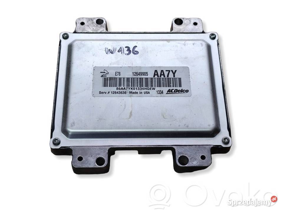 Opel Zafira C Astra J IV 14T STEROWNIK KOMPUTER