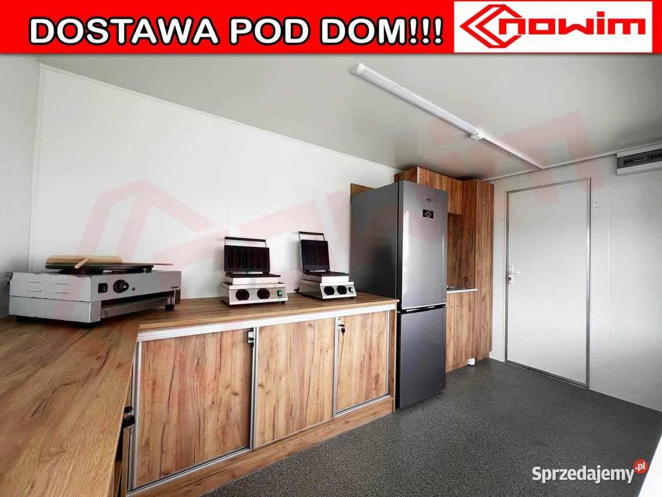 przyczepa gastronomiczna budka lody gofry Kotlin sprzedam