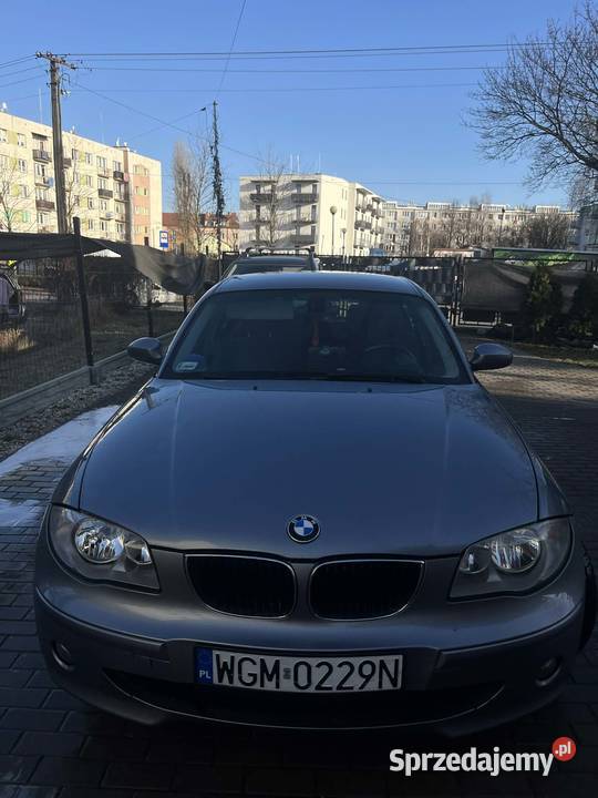 BMW E87 20d 163 Seria 1 mazowieckie Grodzisk Mazowiecki