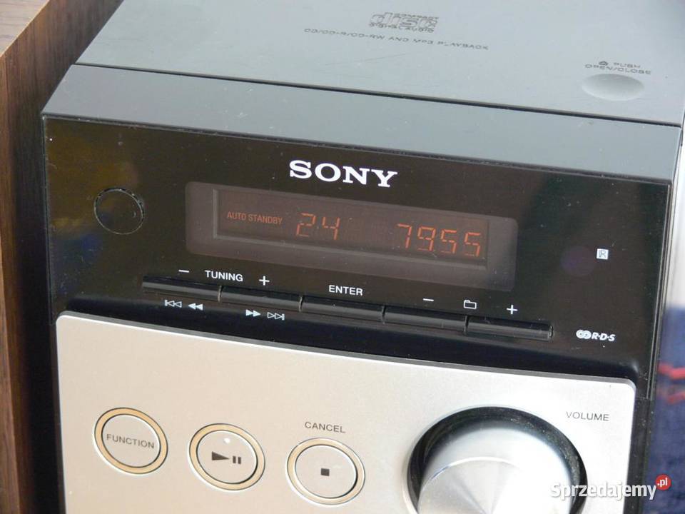 Wieża Sony HCDFX200 pil USB mp3 CD RDS AUX