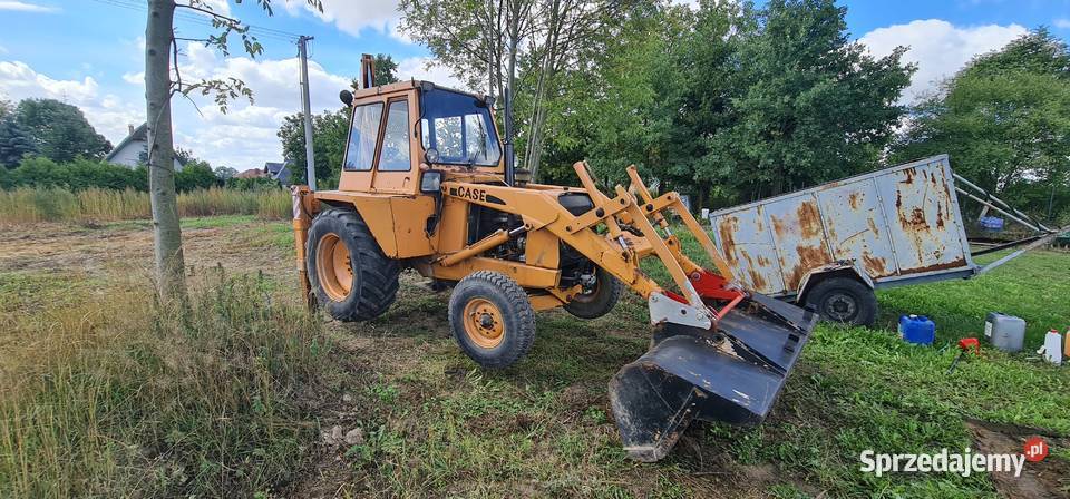 Koparko ładowarka Case 580 F lubelskie Minkowice-Kolonia