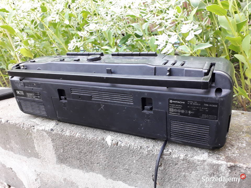 Radiomagnetofon Hitachi TRK W360 Radioodtwarzacze Warszawa