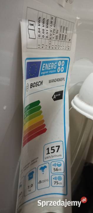 Pralka Bosch seria 4 wolnostojące Dobromierz