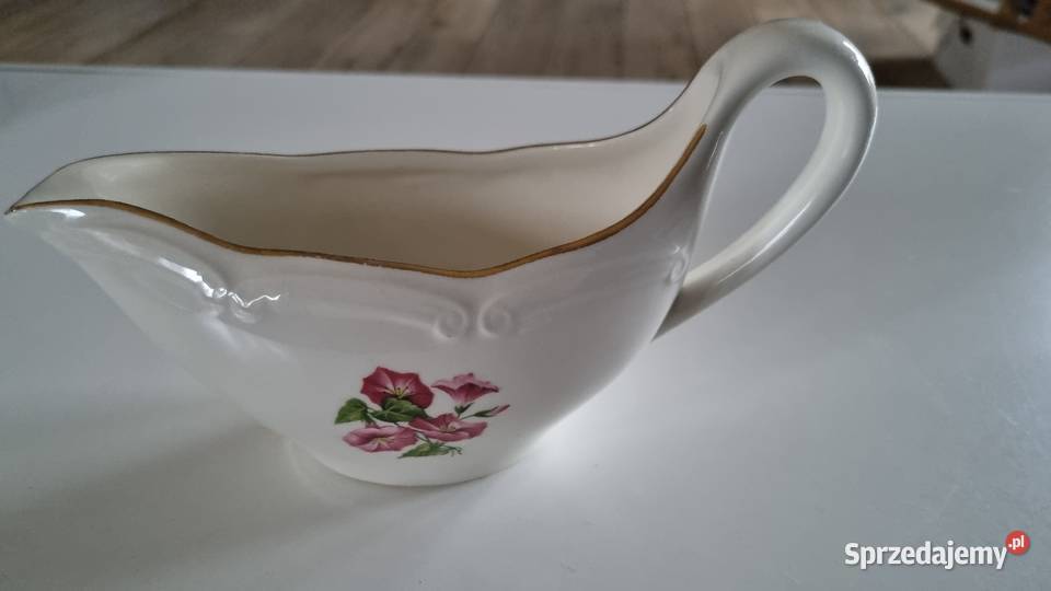 Sosjerka Porcelana Francuska Gien Vintage Wola Podłężna