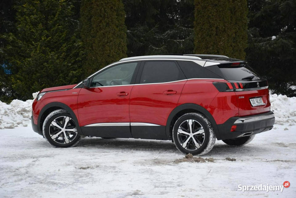Peugeot 3008 GTLine Grip Control Skóry Nappa regulowane zawieszenie mazowieckie Ostrów Mazowiecka