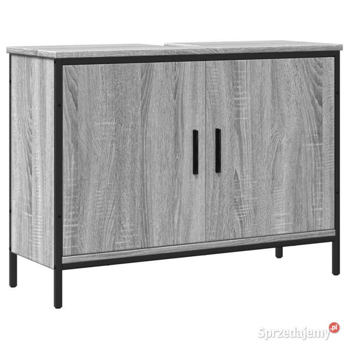 Szafka pod umywalkę szary dąb sonoma 80x30x60 mazowieckie Warszawa