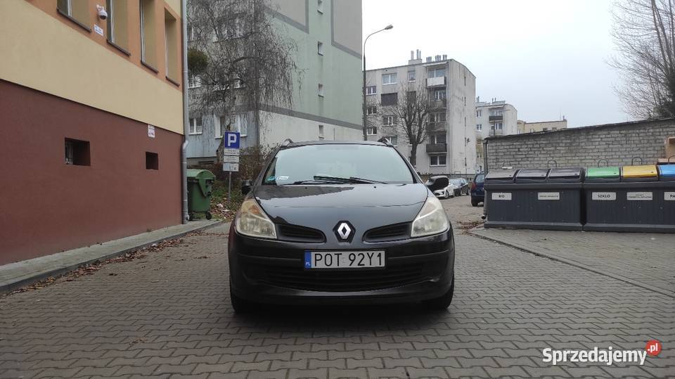 Renault Clio 12 z gazem clima 2008 Chodzież