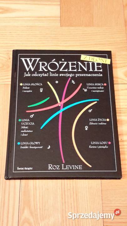 Wróżenie z dłoni Levine Warszawa sprzedam