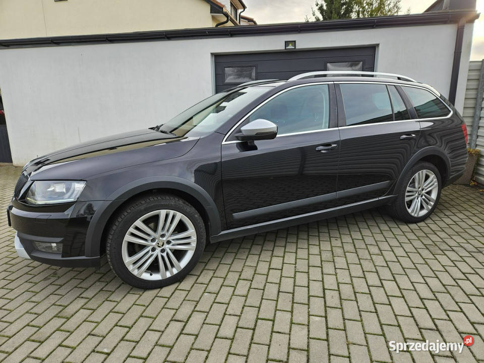koda Octavia SCOUT 20 TDI 150 4x4 LED kamera bluetooth pomorskie Gdynia