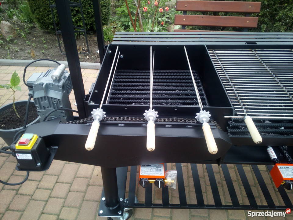 Gastronomiczny grill cateringowy GAZOWY WĘGLOWY wielkopolskie Damasławek