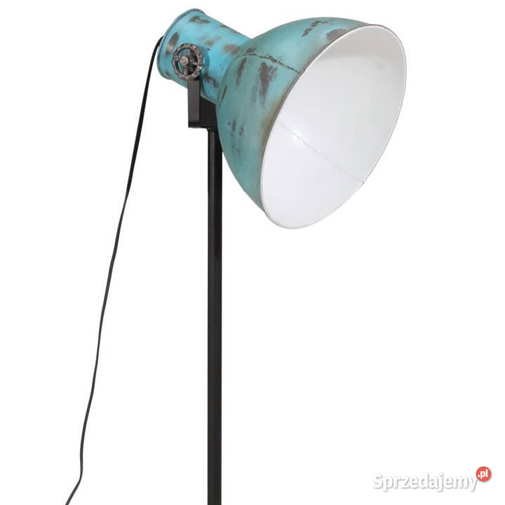 Lampa stojąca 25 W postarzany niebieski mazowieckie Warszawa
