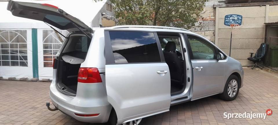 VW Sharan 20 TDI BlueMotion Technology Trendline immobilizer Motoryzacja łódzkie Skomlin