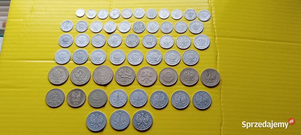 Stare monety 57 monet 1949 do 1973 PRL Polska Lesko sprzedam