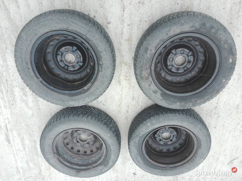 Koła zimowe 1465R14 nissan primera p11gotowe