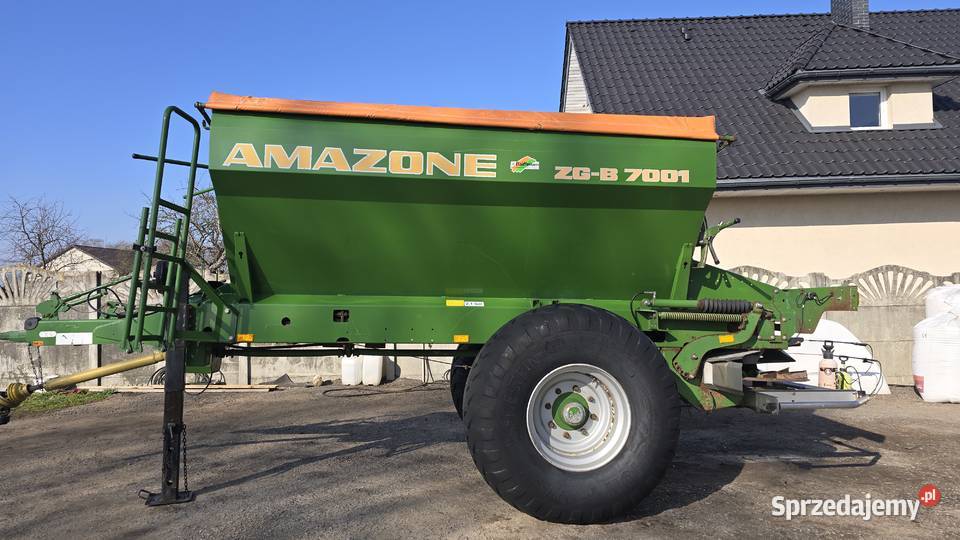 Rozsiewacz wapna amazone zgb 7001 rcw bredal nieuszkodzony łódzkie Brzeziny