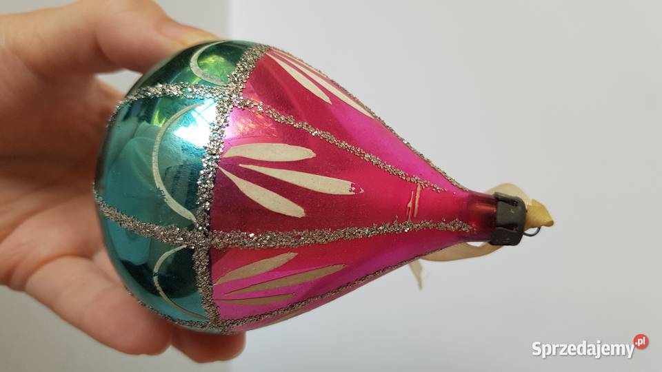 Stare szklane bombki choinkowe Piotrków Dąbrowa Górnicza
