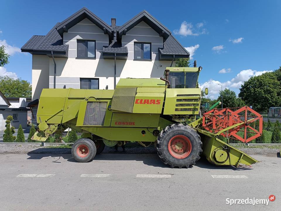 Kombajn Claas consul z sieczkarnia