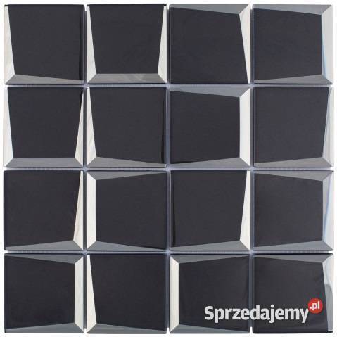 Mozaika szklana Square Black 3d 298298 Iryda HM Warszawa sprzedam