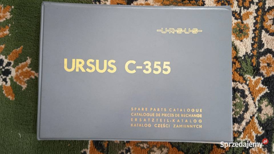 Katalog części ciągnika Ursus C 355 wydanie