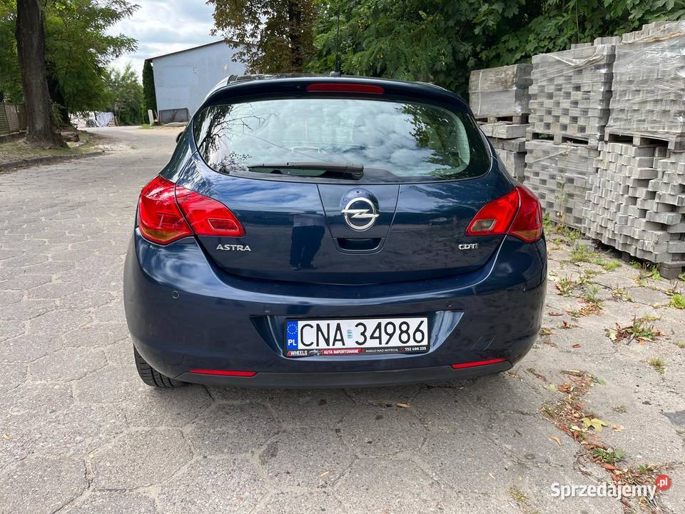 Opel Astra 17 CDTI nieuszkodzony kujawsko-pomorskie Nakło nad Notecią sprzedam