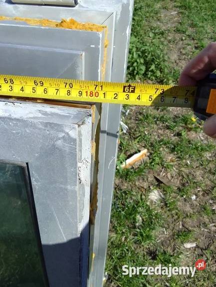 Witryna aluminiowa okno 120 x 180 1200 x 1800 mm mazowieckie