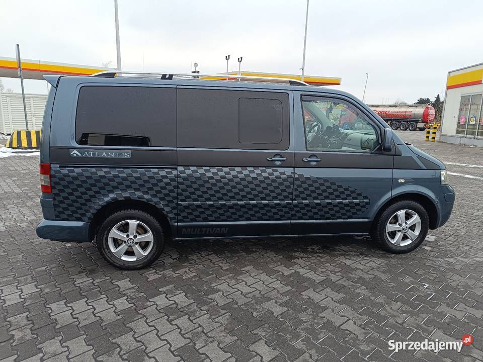 Volkswagen T5 MULTIVAN 25 TDI BNZ AUTOMAT czujnik parkowania
