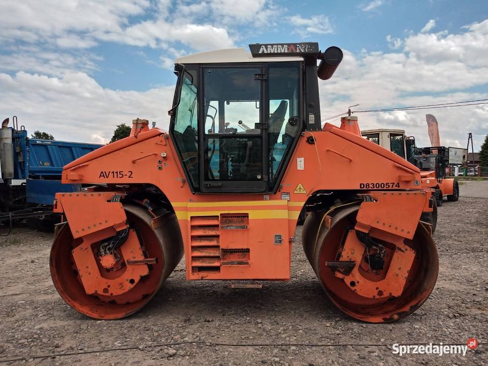 Ammann AV 1152 WALEC DROGOWY BOMAG TANDEM Nowe Iganie