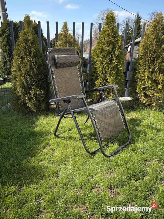 Leżak ogrodowyplażowy z możliwością rozkładania Kraków sprzedam