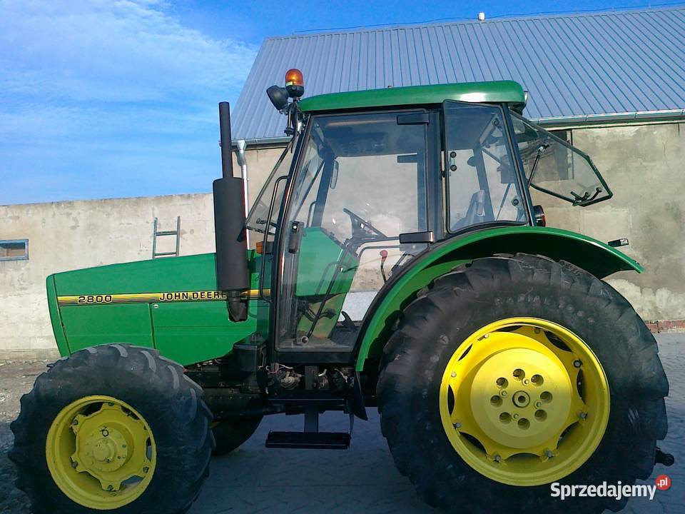 JOHN DEERE 2800 KLIMA case holland clas Pneumatyczne siedzenie Jarocin