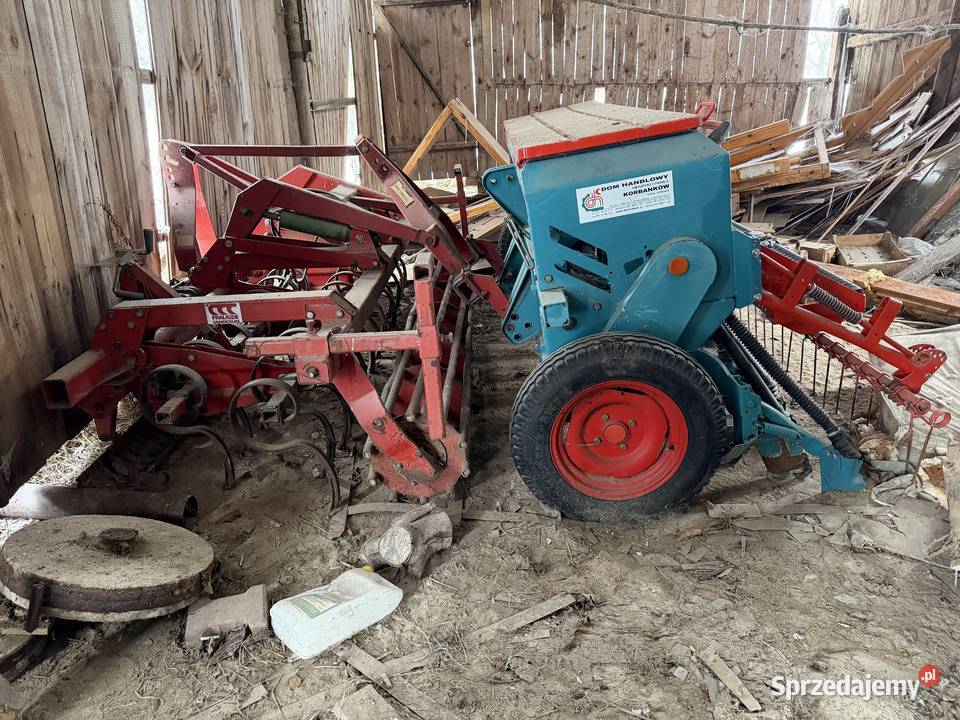 Zestaw uprawowo siewny kverneland Sulky tramline Janów Lubelski