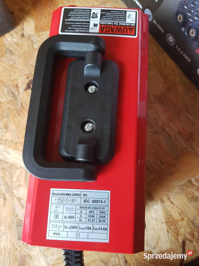 SPAWARKA INWERTOROWA MMA BAVARIA IGBT 330A LCD