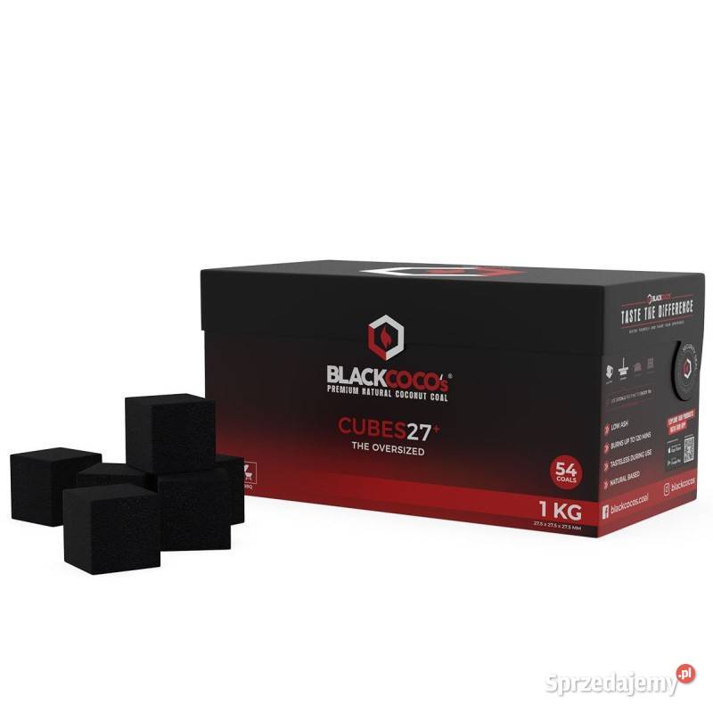 Blackcocos Cubes27 TheOversized Węgiel do Fajki