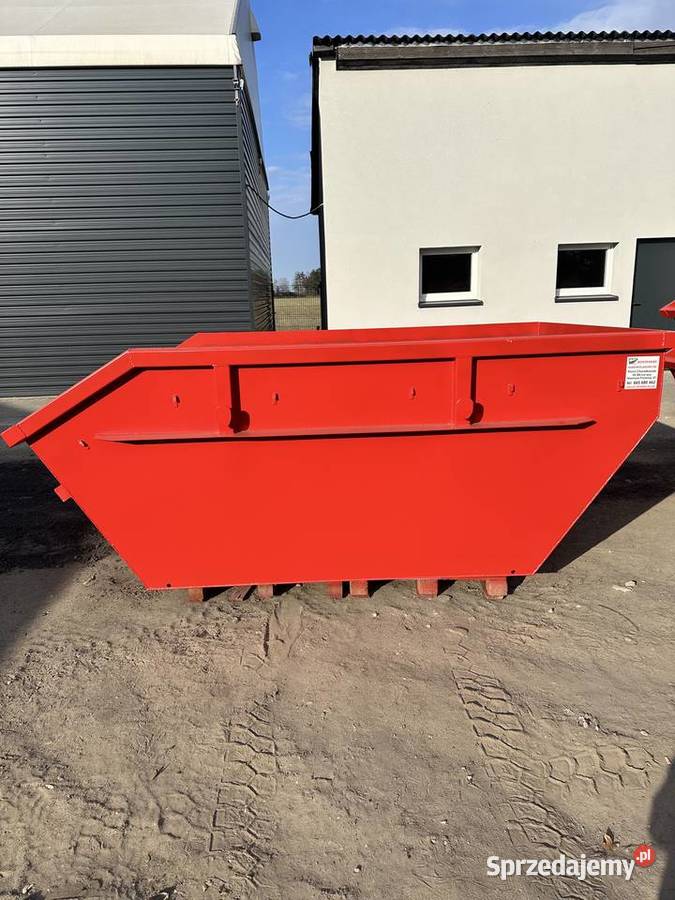 Mulda 5 m3 kontener na złom koleba Magazynowanie Kutno
