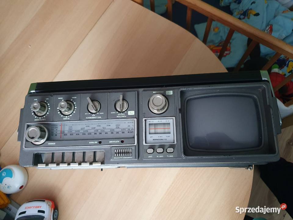 Radiomagnetofon z telewizorem ISP kombi 80 Kępice