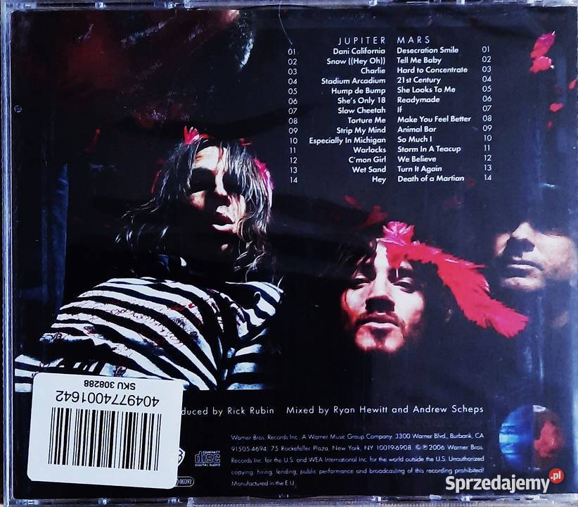 Album 2 X CD Stadium Arcadium RED HOT CHILLI CD Kraków