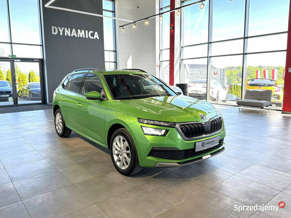 koda Kamiq Ambition 15TSI 150 M6 20202021 r nieuszkodzony Myślenice