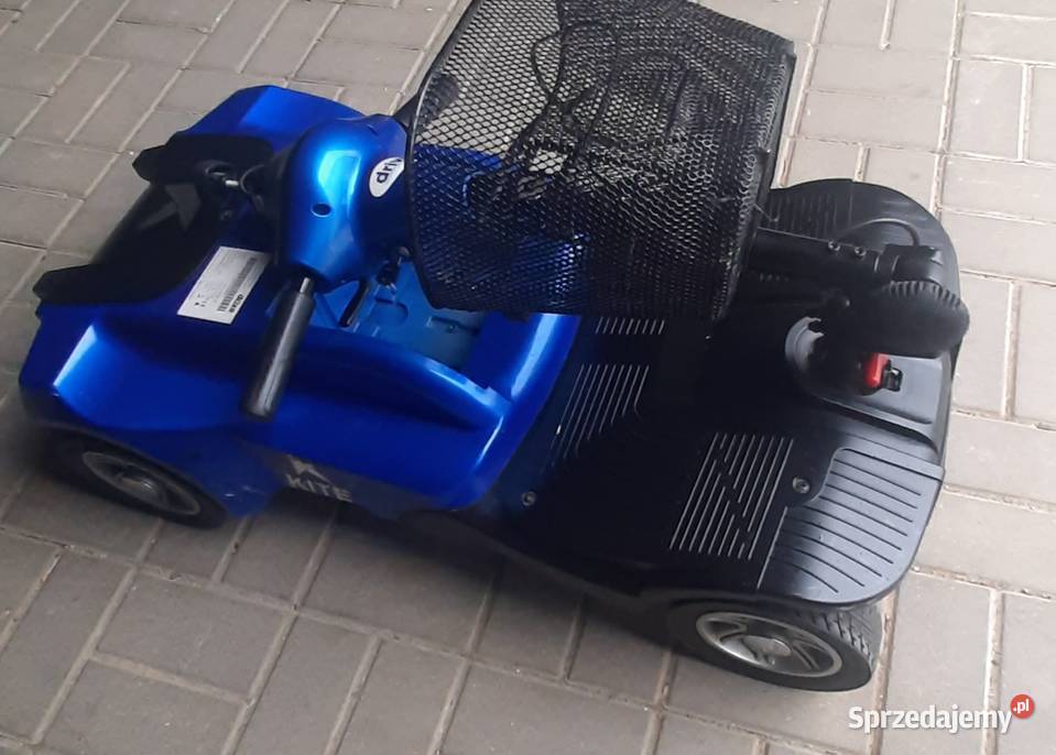 Skuter inwalidzki drobny wygodny w transporcie Sprzęt rehabilitacyjny i ortopedyczny Syców