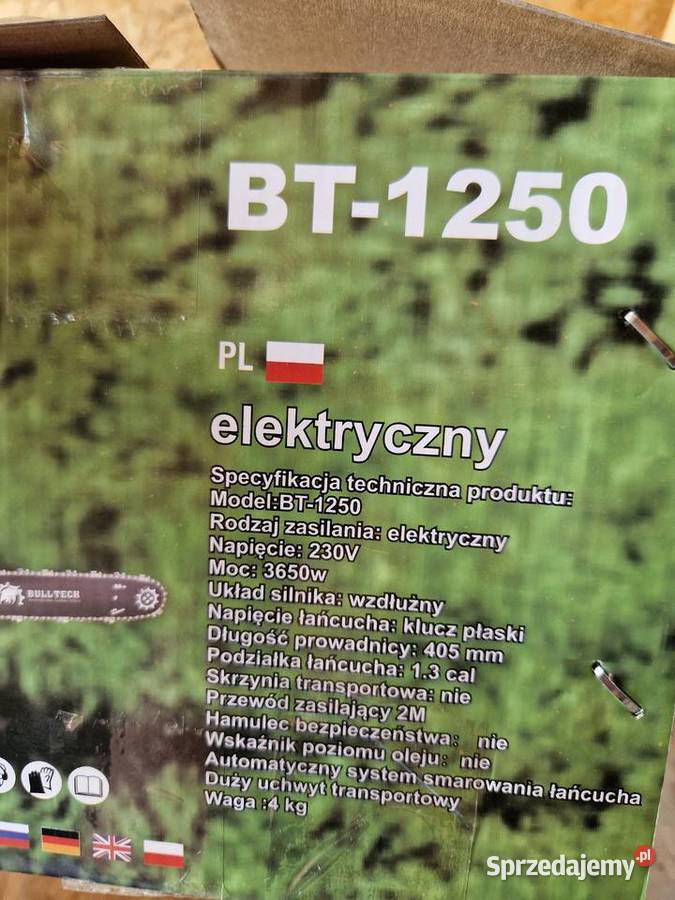 Piła elektryczna pilarka do drewna 40 3650 W