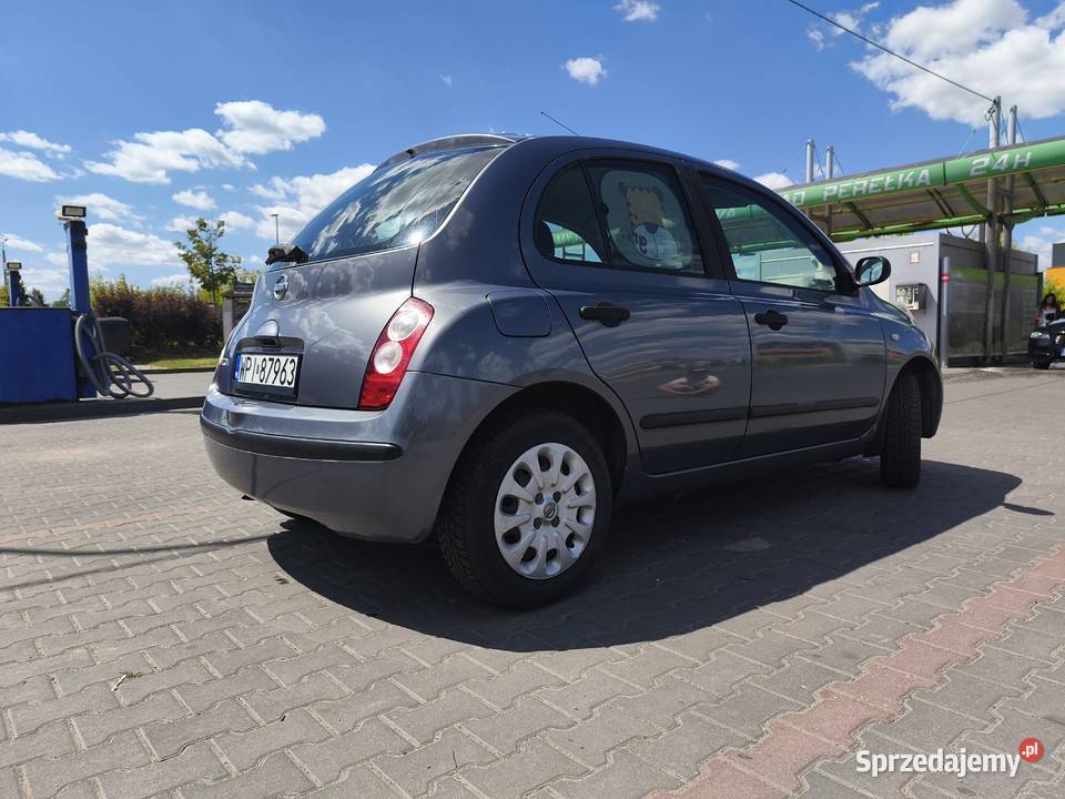 Nissan Mircra 5D Super Stan centralny zamek Micra mazowieckie Piaseczno