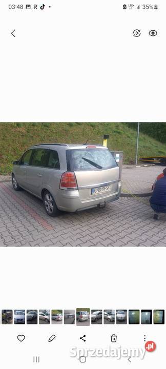Opel zafira 19 tdi 150 koni Gdynia sprzedam