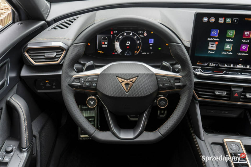 Cupra Formentor 15 eTSI 150 DSG Dostępny ręki elektrycznie ustawiane fotele Formentor Łódź