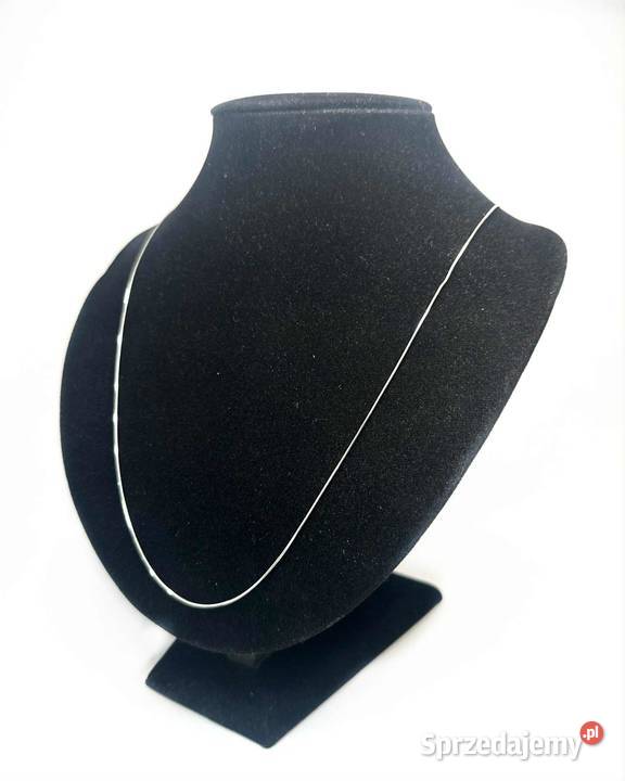 Nowy Rodowany Srebrny Łańcuszek pr 925 222g Dł Elbląg