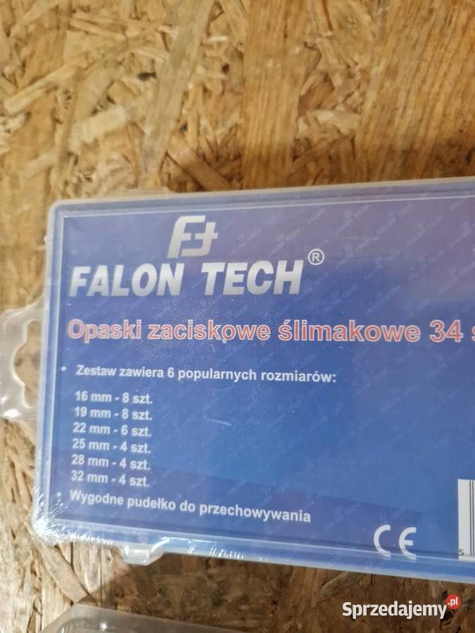OPASKI ZACISKOWE ŚLIMAKOWE ZESTAW 34 1632 mm Głogowa
