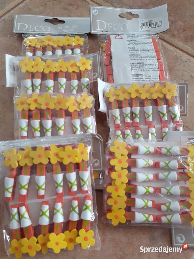 ozdobne klamerki drewniane Gdańsk