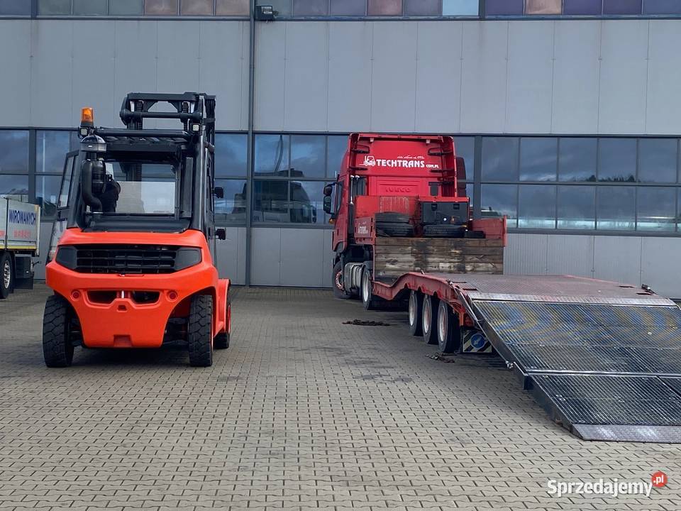 Wózek widłowy Linde H35T Nowy 35 Tony Kabina 2 Gdynia sprzedam