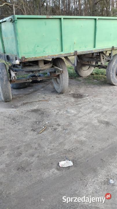 Przyczepy rolnicze jedna sprawna druga bez dwóch dolnośląskie Sokołowice sprzedam