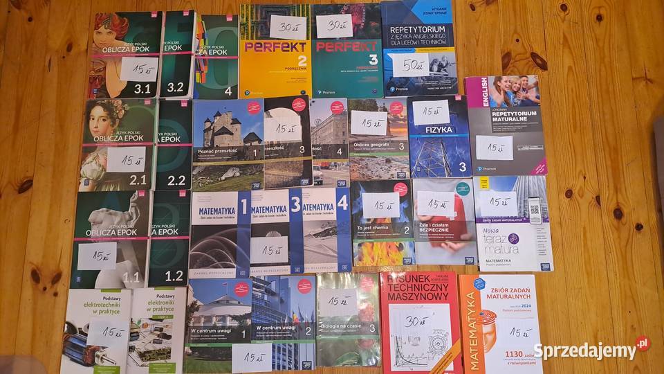 Książki matematyka polski angielski niemiecki tradycyjny podręcznik Gniezno