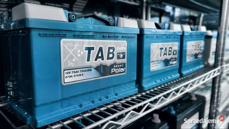Akumulator TAB POLAR BLUE 75Ah 700A wysoki Piotrków Trybunalski sprzedam