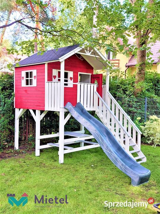 Plac zabaw do samodzielnego montażu Domek Białobrzegi